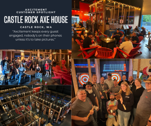 Axcitement Customer Spotlight: Castle Rock Axe House in Castle Rock, WA