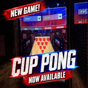 NEW GAME ALERT: Cup Pong is now available!